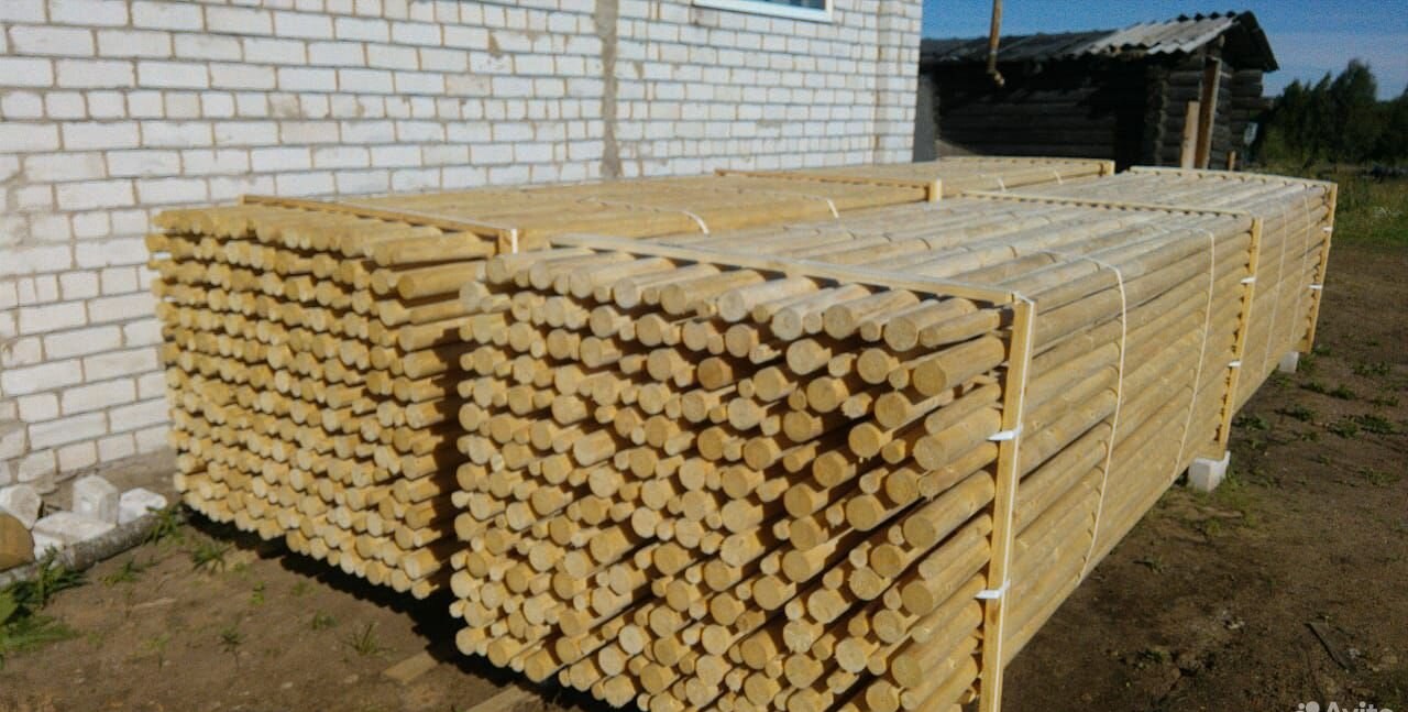 Пачки жердей